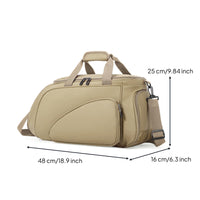 Table Tennis Bag Wear-Resistant Material Large Capacity Athletic Duffel Wet and Dry Separation for Athletes, Fitness, Outdoor, Travel