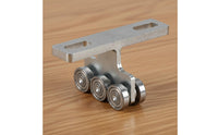Sliding Door Wheel Quiet Heavy Duty Hanging Door Roller Smooth Rolling Heavy Duty Hanging Wheel for DIY Enthusiasts, Automation Equipment