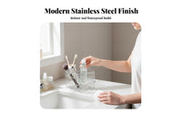 2-Tier Vanity Shelf Rustresistant 2-Tier Organizer Space-Saving for Bathroom, Women