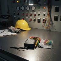 LED and Buzzer Indication Three Phase Sequence Indicator Double Insulated Leads Phase Sequence Indicator Alligator Clips Included