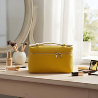 Light Luxury Box Handbag Pebble Grain Texture Hard Shell Crossbody Bag Silver Buckle Structured Shape Easy to Clean for Women, Daily Outing, Shopping, Travel