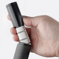 Aluminum Alloy Concealed Stem Extender CNC-Machined Cycle Stem Riser Extender Locking Rings Black