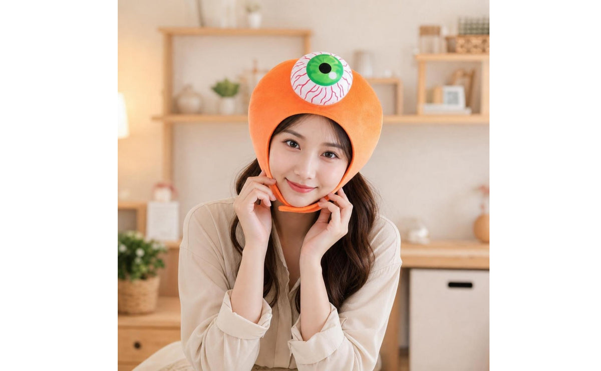 Soft Eyeball Hat | Funny, for Halloween