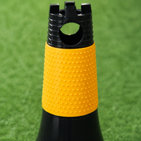 Football Training Equipment for Coaches, PE Synthetic Polymer Marker Cones, Soccer football Training Cones for Agility & Skills