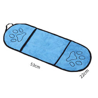 Pet Absorbent Towel for Dogs and Cats Thick Quick-Dry Bath Towel Pet Cleaning Supplies