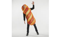Adult Bread Jumpsuit Spiral Scoring Print Loaf of Bread Costume Slightly Loaf Costume for Adults