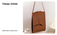 Creative Design Nordic Design Wall Clock Accurate Timekeeping Leather Hanging Clock for Homeowners, Family, Living Room, Bedroom, Office