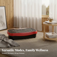 Bluetooth Music Full Body Vibration Plate Adjustable Speed Standing Exercise Shaker Handheld Controller Control Vibrating Exercise Board Anti-Slip Surface for People Seeking Adults, Seniors, Home Gym, Workout, Living Room, Office