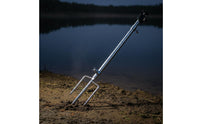 Fishing Lamp Holder Telescopic Adjustable Fishing Light Tripod Multi-Angle Ground-Mounted Light Stand for Night Anglers, Riverbank