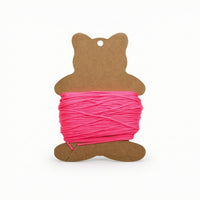 Winding Card with Hole Lightweight Cardboard Bobbin Winding Card Compact Thread Organizer Reusable for Sewing Enthusiasts