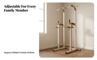 Pull-up and Station Stable Structure Freestanding Pull-up Bar Heavy Duty Steel Frame Exercise Station