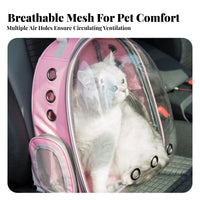 Portable Space Capsule Pet shoulderpack Breathable Do and Me viewing port Pet shoulderpack pet shoulderpack for feline Owners, Journobservers, veterinarianerinarian Visits, Public Transport, Outdoor Activities, Hiking