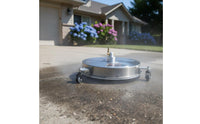 Quick Connect 15 Inch Pressure Washer Surface Cleaner Double Rotating Jets Pressure Washer Surface Cleaner Splashoverspray-Blocking Skirt Rotary Floor Scrubber Attachment Heavy-Duty for Property Managers, Homeowners, Sidewalk, Deck