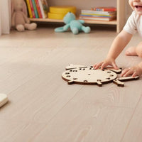 Early Learning Montessori Toy Component Fine Movement Skills Development Wooden Activity Board Component Sensory Exploration DIY Busy Board Part for Toddlers, Babies