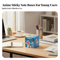 96 Pieces Pull out Y Notes Cute Design Cartoon Memo Ers Easy to Peel Pull-out Y Notes for Anime Fans, Kids, School, Learning, Planners