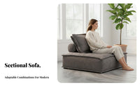 Nordic Tofu cube Sofa sectional living room design Room Furniture Combinable Sections Sectional Couch Minimalist visual attraction for Apartment Dwellers, Families, property owners, Lounge Area