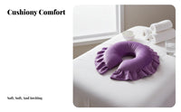 Multi-Purpose Small Rectangular Pillow Professional Quality Foot Rest Pillow Breathable Material for Massage Therapists, Home Users, Bed