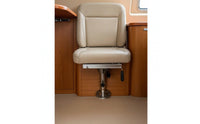 Aluminum Adjustable Boat Seat Pedestal Marine-Grade Boat Seat Pedestal Mount Base Heavy-Duty Corrosion-Resistant for Yacht Builders, Boats, Yachts