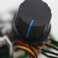 Adjustable Speed DC Motor Controller, 60V DC Motor Speed Regulator, DC 6-60V 12V 24V, DIY Projects Motor Speed, Motor Governor Variable Speed Drive