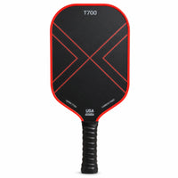 Carbon Fiber Pickleball Paddle 16mm Pickleball Paddle Sporting Goods Wrapped Grip Control for Players, Match Play, Training