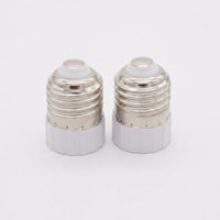 Ceramic Housing E27 to MR16 Adapter for LED Bulb, Heat Resistant up to 80°C with Rated Current 3A, White E27 to GU5.3 Adapter, 40mm x 28mm