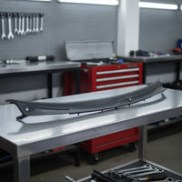 Windshield Cowl Panel Plastic Windshield Wiper Cover Trim Cowl Cap Easy Installation Auto Part Curved for Car Owners