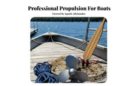 Electric Powered Underwater Thruster Energy-Saving Brushless Thruster Kit High Thrust Trolling Engine Quiet Operation for Aquaculture Workers, DIY Enthusiasts, Aquatic Lifeing, Kayaking, Lure Delivery, Calm Waters