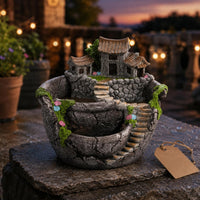 Courtyard Planter Flower Accents Village Planter Long-Lasting