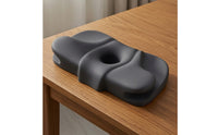 Contoured Ergonomic Pillow with Armrest Supportive Pillow with Hollow Center Firm Machine Washable for Bedtime