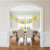 Easter Party Decoration Set Festive Atmosphere Hanging Tassel Decorations Colorful Design Hanging Tassels for Families, Home, Party, School Decorative