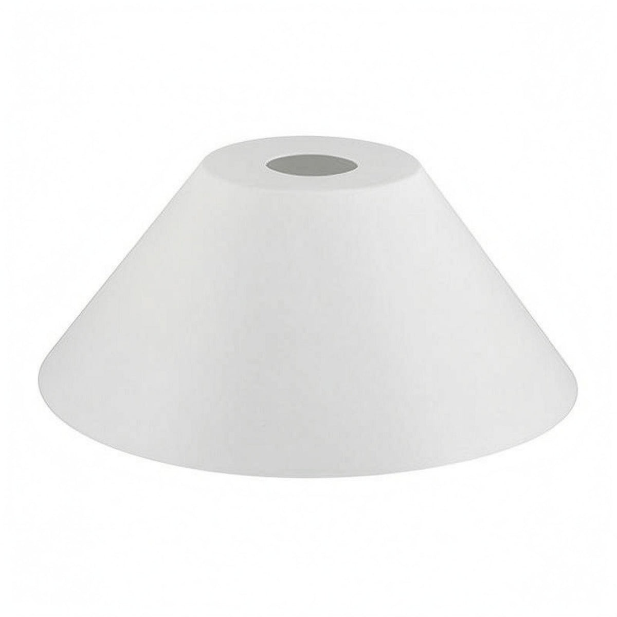 Translucent Flared Lampshade Shell Glossy Conical Lampshade Minimalist Lamp Shade Plain