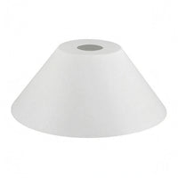 Translucent Flared Lampshade Shell Glossy Conical Lampshade Minimalist Lamp Shade Plain
