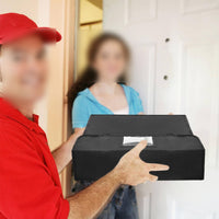Insulated Pizza Delivery Bag Meal Transport Bag Professional Pie Carrier with Handles Large Carrier for Picnics