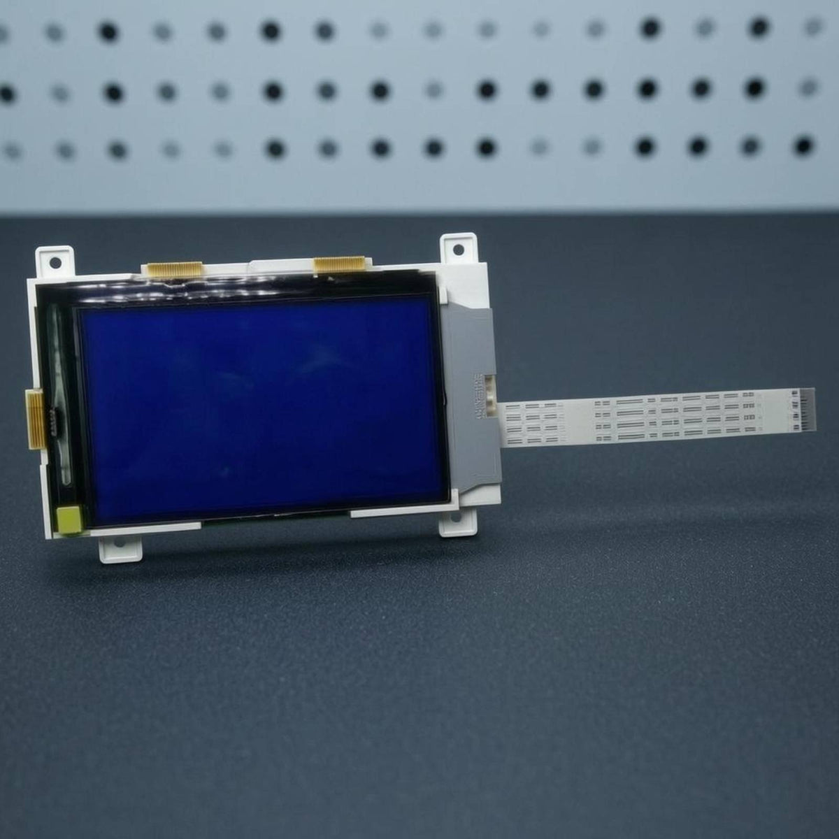 Original LCD Screen Module Ribbon Cable Connector Replacement Display Screen Black Bezel Keyboard LCD Display Blue-Tinted for Repair, Installation
