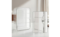 Wall Display Case Transparent Figure Display Case Dustproof Showcase for Collectors