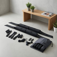 2 Pieces Universal Car Roof Soft Rack Padded Soft Roof Rack with Straps Sturdy Lightweight for Surfers