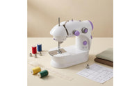 Compact Mini Electric Sewing Machine Lightweight Mini Sewing Machine Easy to Use Craft Tool Beginner Friendly