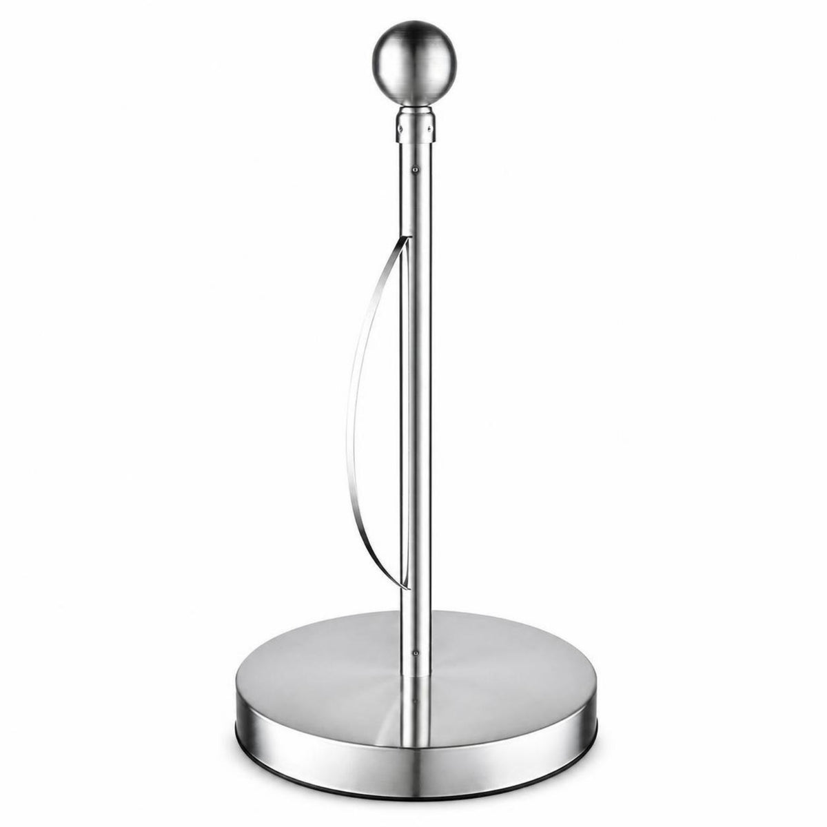 Countertop Paper Towel Holder Rust-Proof Paper Towel Holder with Weighted Base Modern Portable for Kitchen