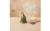Long Handle Candle Wick Smotherer Prevents Smoke & Beeswax Spatter Decorative Candle Wick Smotherer Enamel Finish
