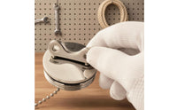 Yacht Deck Fill Cap with Chain Leak Proof Marine Fuel Filler