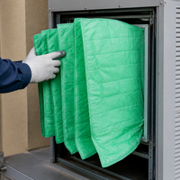 F6 Non-Woven Bag Filter for Central Air Conditioning Dust Purification