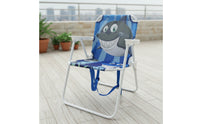 Low-Height Chair with Carrying Strap Lightweight Folding Chair Comfortable Furniture Sturdy for Children, Beach