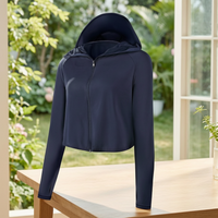 Women's Long Nylon UV Protection Sun Protection Jacket for Summer