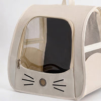 Cat Backpack Carrier and Pet Carrier Backpack, Oxford Dog Backpack Carrier for Small Dogs, Top Opening Travel Hiking Car Pet Carrier Design