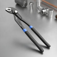 Quick-Adjust Plumbing Pliers with Push Button Adjustment Adjustable Plumbing Pliers Heavy-Duty Tools Soft Grip for Plumbers, DIYers, Plumbing, Pipe Repair