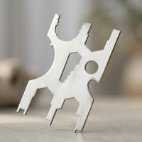 Multifunction Scuba Regulator Tool Stainless Steel Scuba Multi-Tool for Dive Technicians, Gear Maintenance