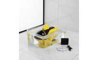 Waterproof Wireless Control Underwater Vessel Toy Auto Power-Stop Mini RC Underwater Vessel for Children, Pool, Bathtub