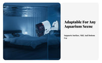Silent Aquarium Wave Pump Quiet Submersible Water Circulator Adjustable Current Rate 360 Degree Rotating Water Pump