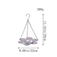 Hanging Bird Feeder Decorative Flower Bird Feeder Weather-Resistant for Garden