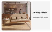 Upholstered Armchair and Table Set Modern Design for Coffee Shop, Office, Adults